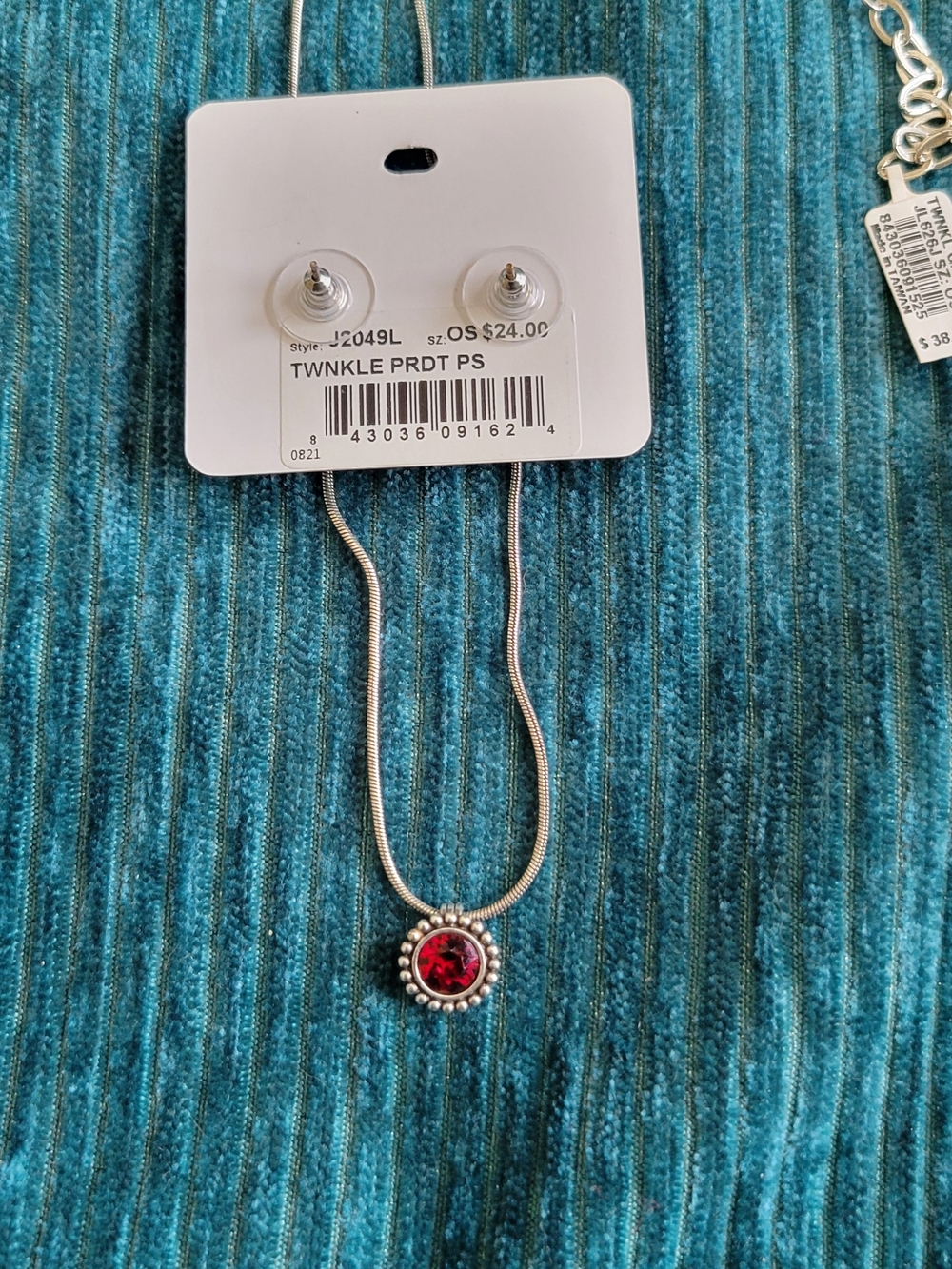 Brighton Twinkle Birthstone Necklace and Earrings Set - Picture 4 of 4